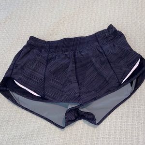 Size 6 Lululemon hotty hot shorts